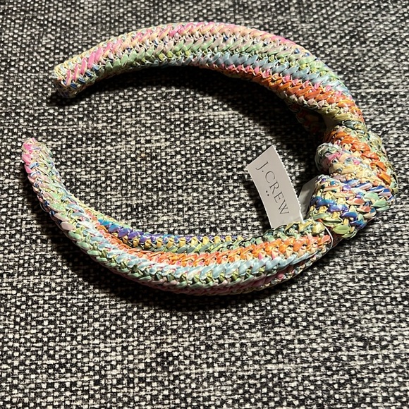 NWT J Crew Woven knot headband - Picture 4 of 6